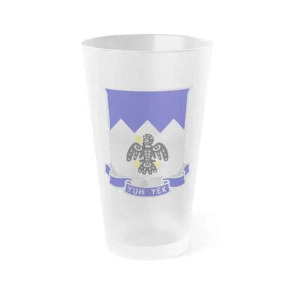 297th Infantry Regiment (U.S. Army) Frosted Pint Glass 16oz Default Title - Go Mug Yourself