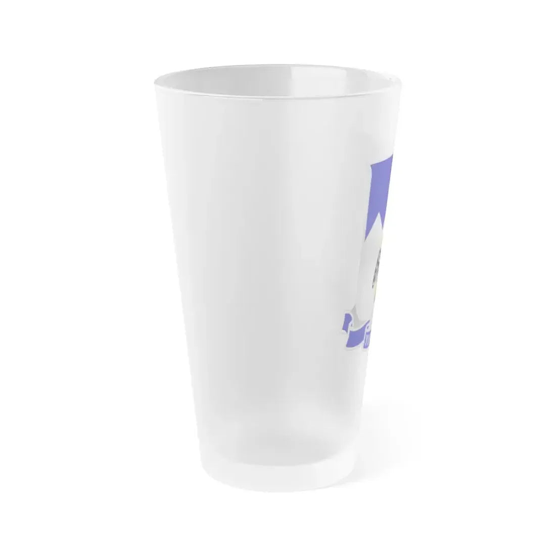 297th Infantry Regiment (U.S. Army) Frosted Pint Glass 16oz - Go Mug Yourself