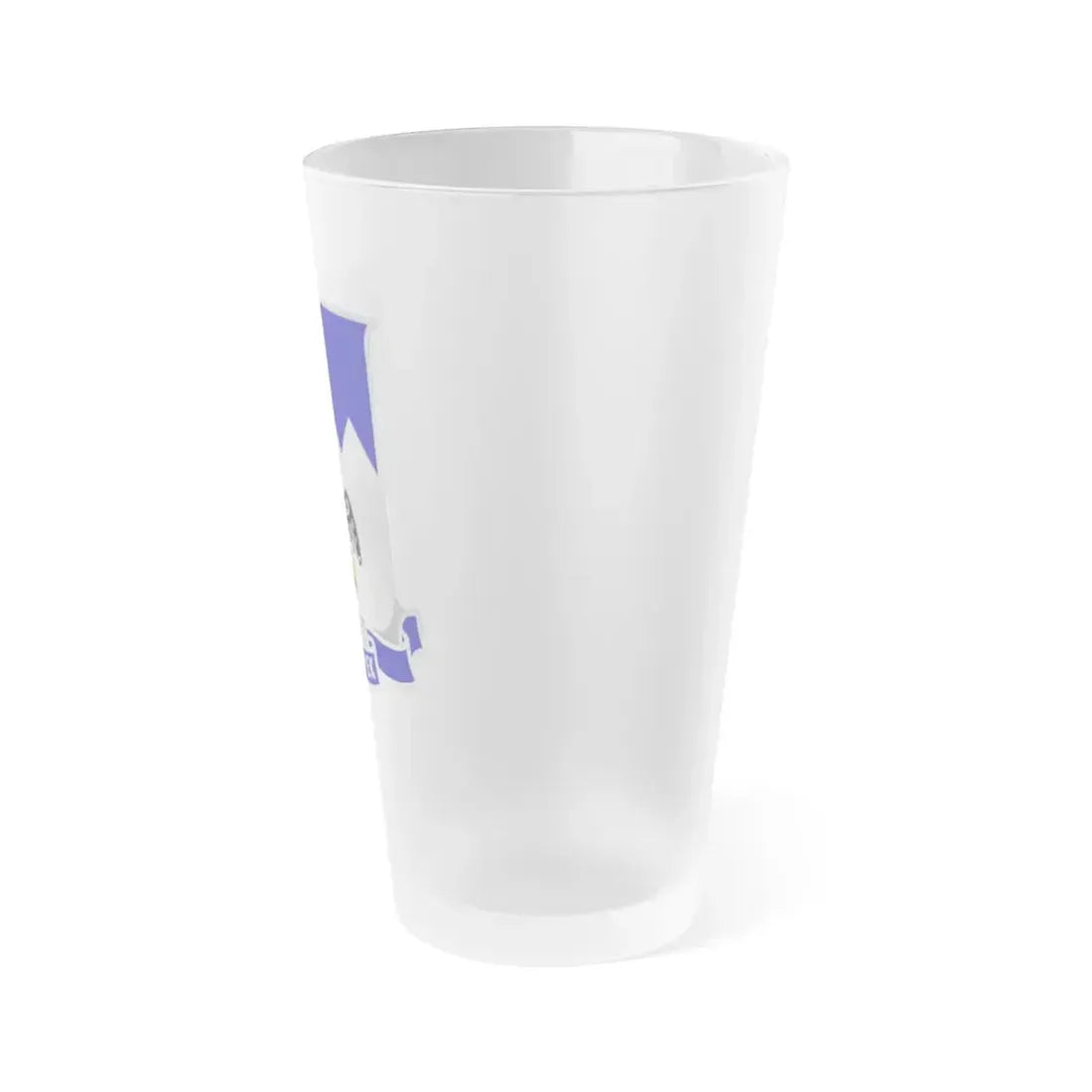 297th Infantry Regiment (U.S. Army) Frosted Pint Glass 16oz - Go Mug Yourself