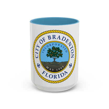 Seal of Bradenton Florida - Accent Coffee Mug