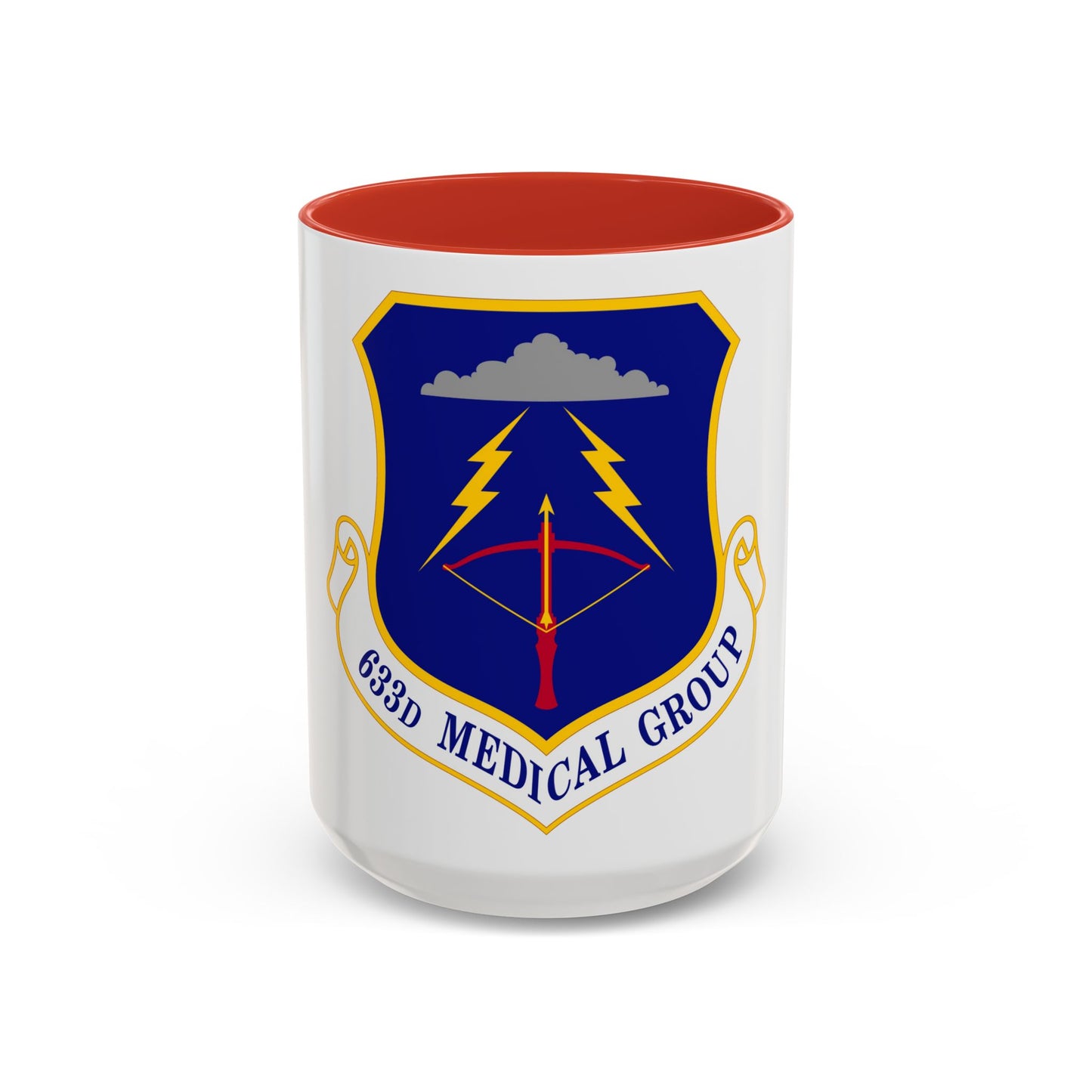 633 Medical Group ACC (U.S. Air Force) Accent Coffee Mug