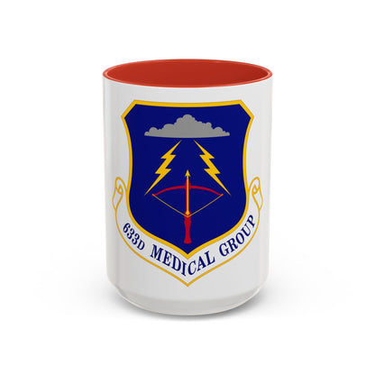 633 Medical Group ACC (U.S. Air Force) Accent Coffee Mug