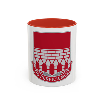 12 Engineer Battalion (U.S. Army) Accent Coffee Mug