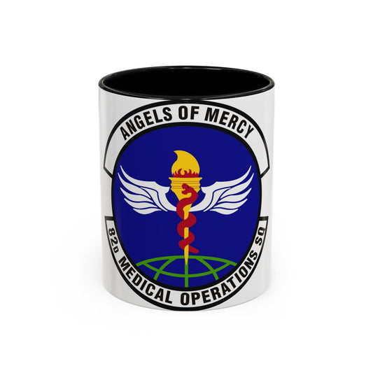 82d Medical Operations Squadron (U.S. Air Force) Accent Coffee Mug