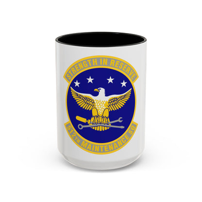 512th Maintenance Squadron (U.S. Air Force) Accent Coffee Mug