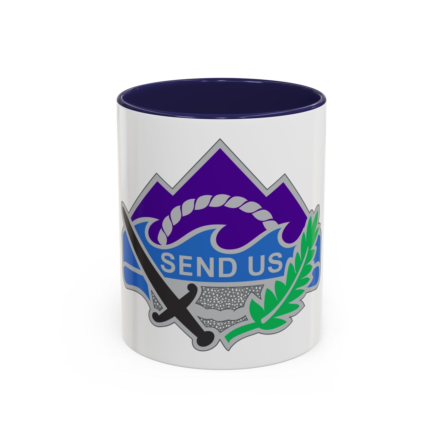 350 Civil Affairs Command 2 (U.S. Army) Accent Coffee Mug