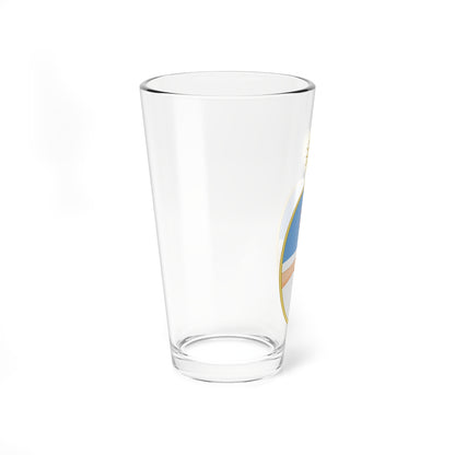 Old Coat of Arms of Buenos Aires Province (Argentina) (Coat of Arms) Pint Glass 16oz