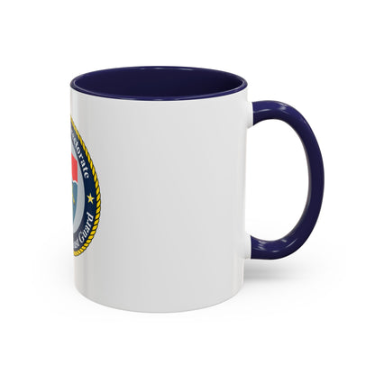 USCG Acquisition Directorate (U.S. Coast Guard) Accent Coffee Mug