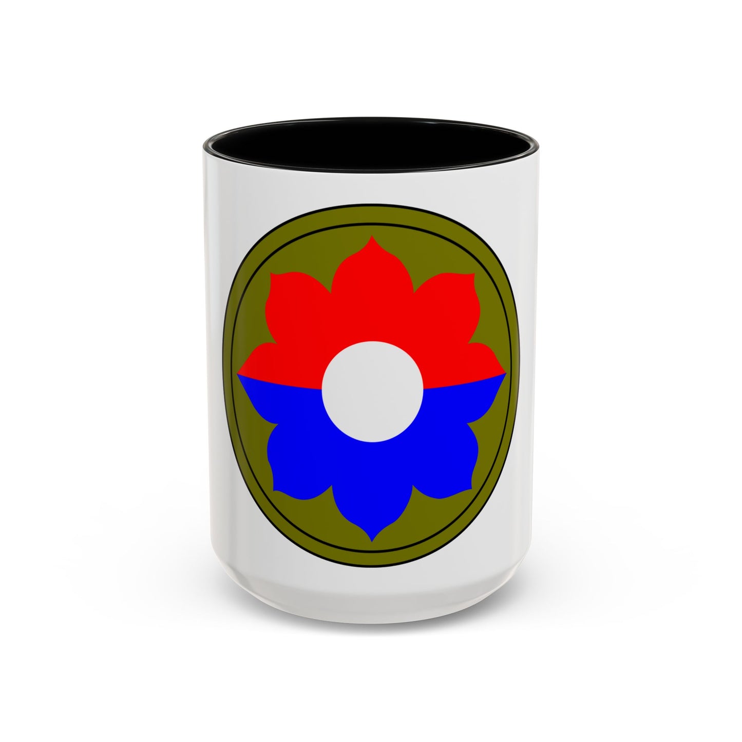 9th Infantry Division patch (U.S. Army) Accent Coffee Mug