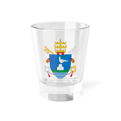 C o a Pius XII 2 (Spain) (Coat of Arms) Shot Glass 1.5oz