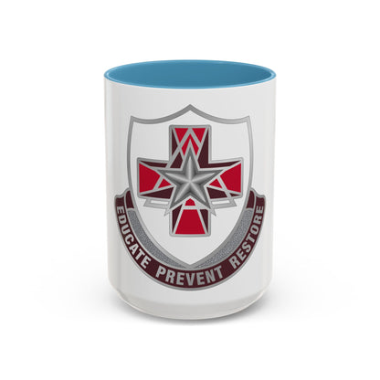 Dental Health Activity Fort Sam Houston (U.S. Army) Accent Coffee Mug