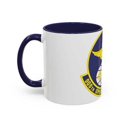 908th Operations Support Flight (U.S. Air Force) Accent Coffee Mug