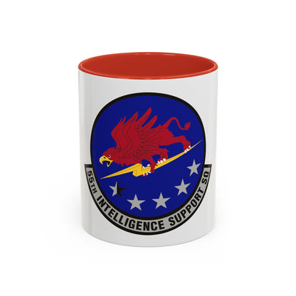 55th Intelligence Support Squadron (U.S. Air Force) Accent Coffee Mug