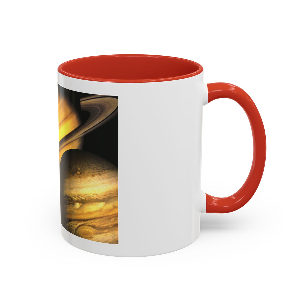 Space - The Solar System - Our Celestial Family (1990) (Map) Accent Coffee Mug