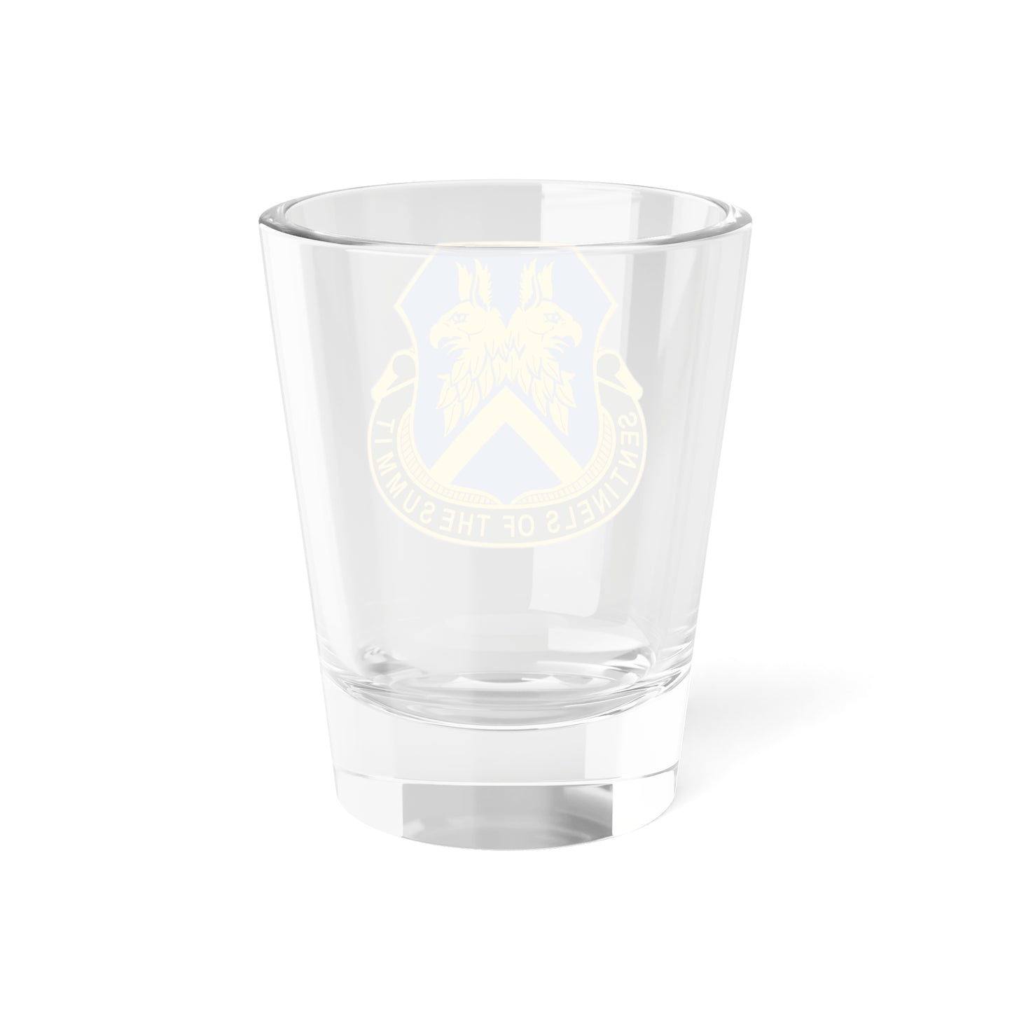 Verre à liqueur du 110e bataillon du renseignement militaire (armée américaine) 1,5 oz