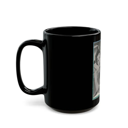 Carol Ohmart #54 - Paramount Trade Add (Vintage Female Icon) Black Coffee Mug-Go Mug Yourself