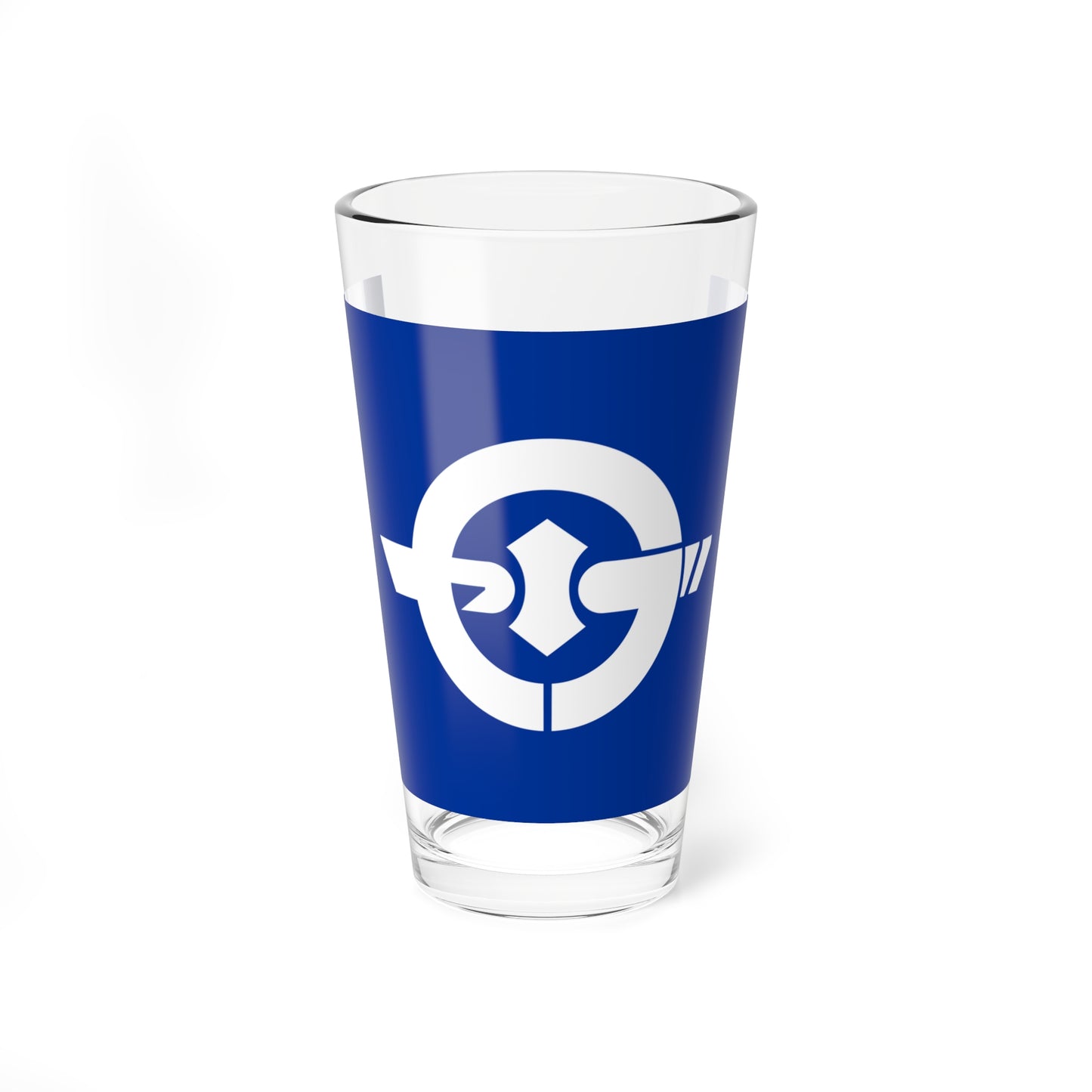 Flag of Obuse Nagano (Japan) Pint Glass 16oz