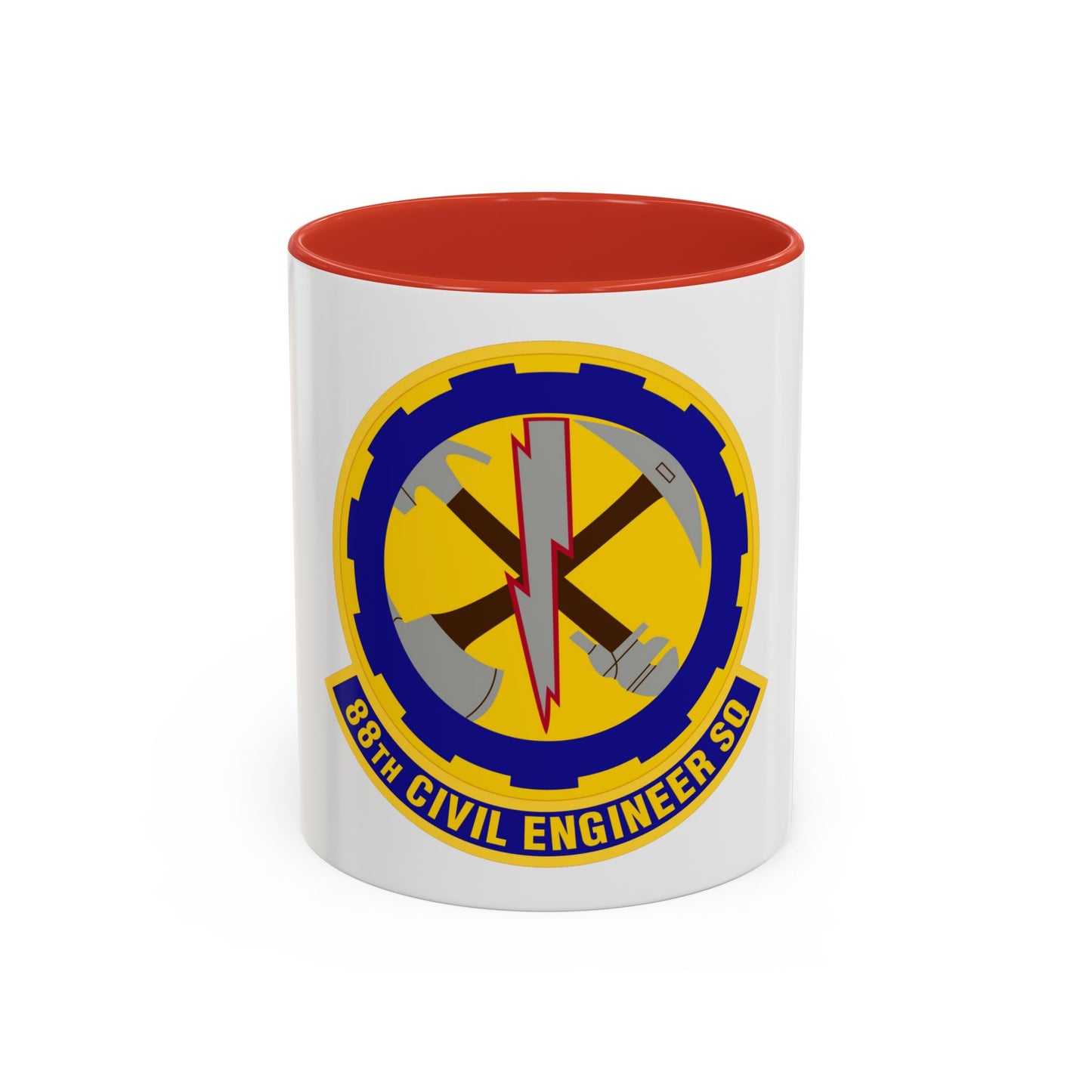 88 Civil Engineer Squadron AFMC (U.S. Air Force) Accent Coffee Mug