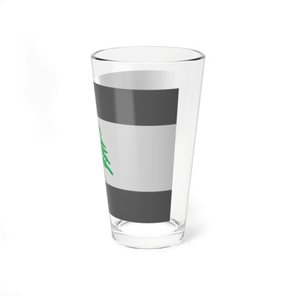 Flag of Lebanon - Cedar Tree (Lebanon) Pint Glass 16oz