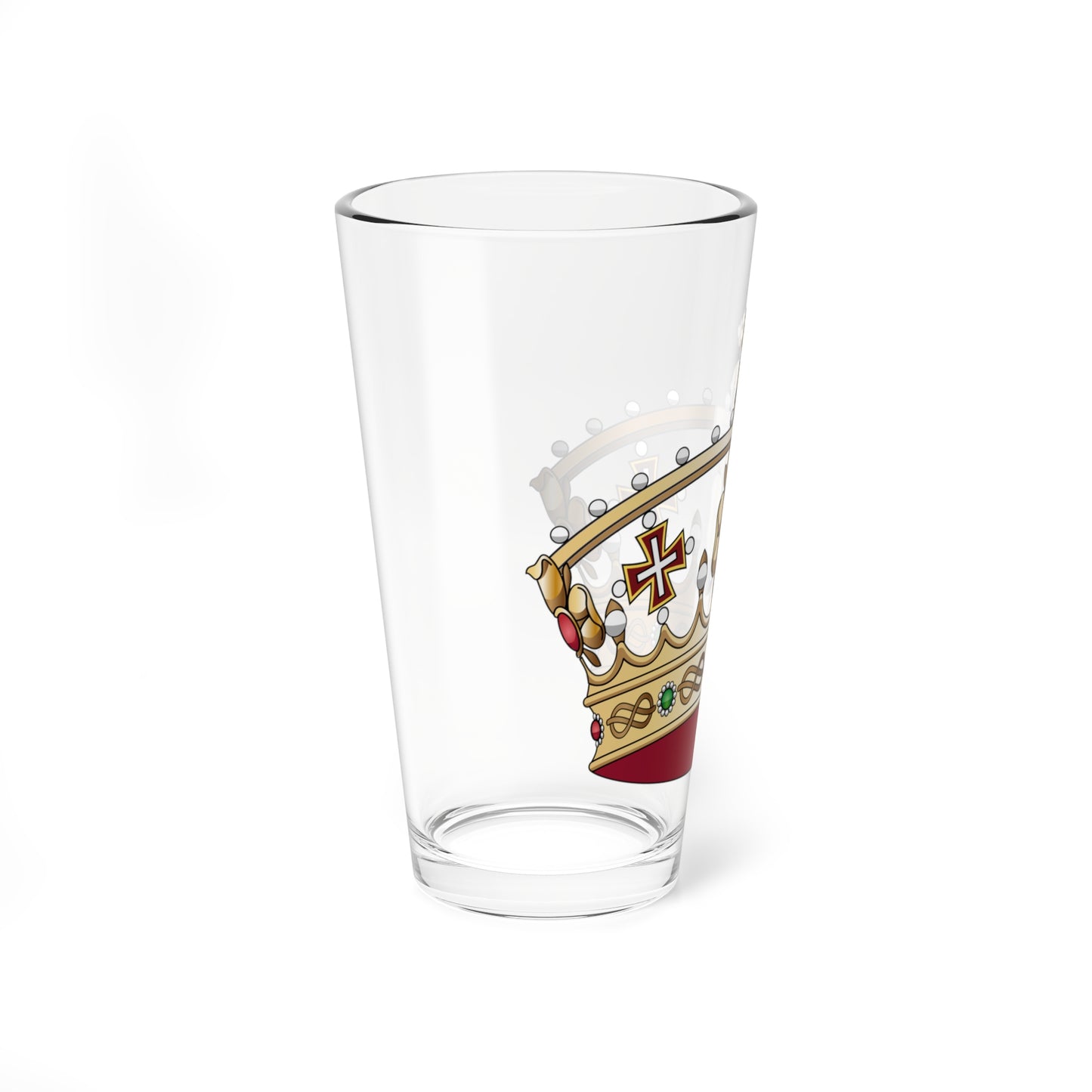 Crown of Savoy-Aosta (Italy) (Coat of Arms) Pint Glass 16oz