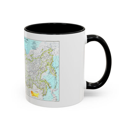 Russia - Soviet Union 1 (1990) (Map) Accent Coffee Mug