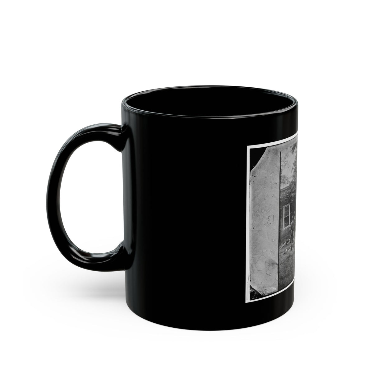 Fredericksburg, Va. Wounded From The Battle Of The Wilderness (U.S. Civil War) Black Coffee Mug