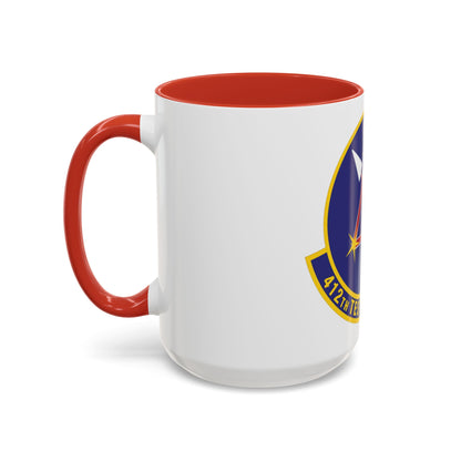 412th Test Support Squadron (U.S. Air Force) Accent Coffee Mug