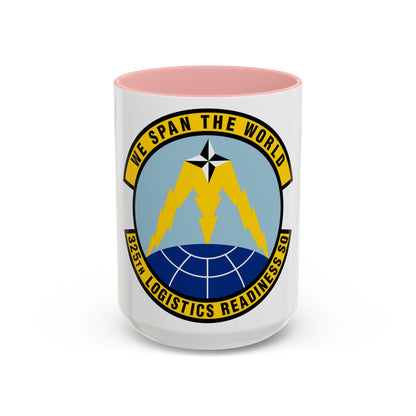 325 Logistics Readiness Squadron ACC (U.S. Air Force) Accent Coffee Mug