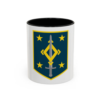 4th Maneuver Enhancement Brigade (U.S. Army) Accent Coffee Mug