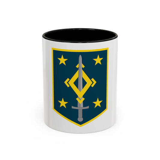 4th Maneuver Enhancement Brigade (U.S. Army) Accent Coffee Mug