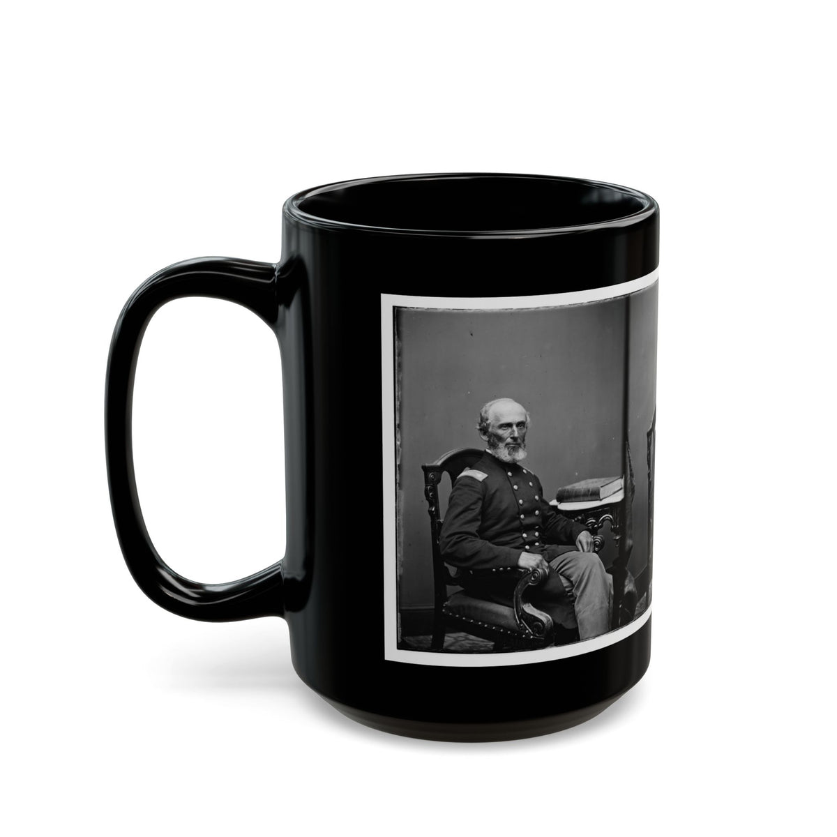 A.H. White (U.S. Civil War) Black Coffee Mug