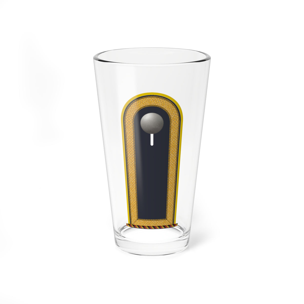 LD B 22 Stabsunteroffizier d.R. (Military Rank) Pint Glass 16oz