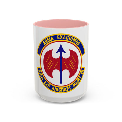 376th Expeditionary Aircraft Maintenance Squadron (U.S. Air Force) Accent Coffee Mug