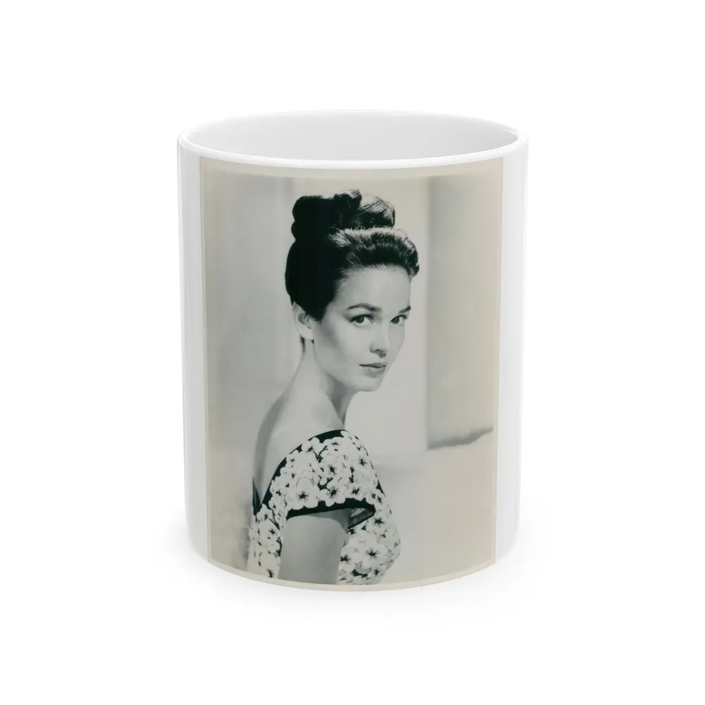 Kathryn Grant #108 (Vintage Female Icon) White Coffee Mug-11oz-Go Mug Yourself