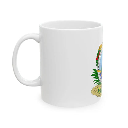 Coat of arms of Guatemala (1825-1843) - White Coffee Mug-Go Mug Yourself