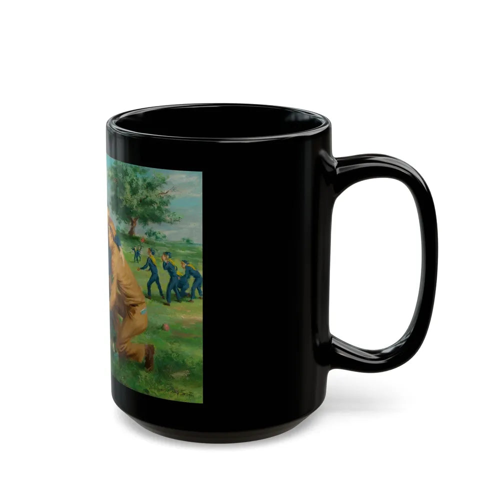 Boy Scouts - A Learning Opportunity - Black Coffee Mug-Go Mug Yourself