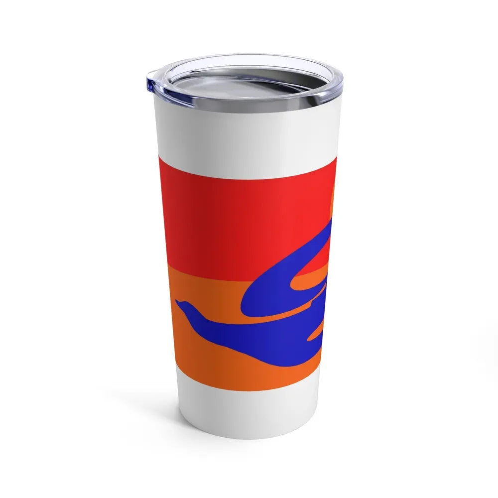 Flag of Ashtarak Armenia - Tumbler 20oz-Go Mug Yourself