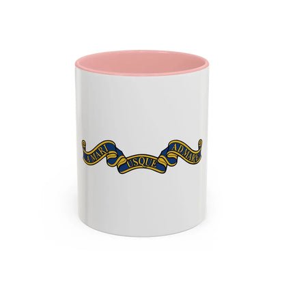 Canadian Motto - Accent Coffee Mug-11oz-Pink-Go Mug Yourself