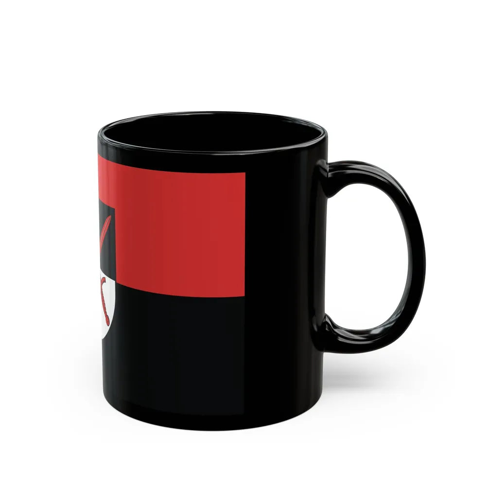 Flag of Wittenberg Germany - Black Coffee Mug-Go Mug Yourself