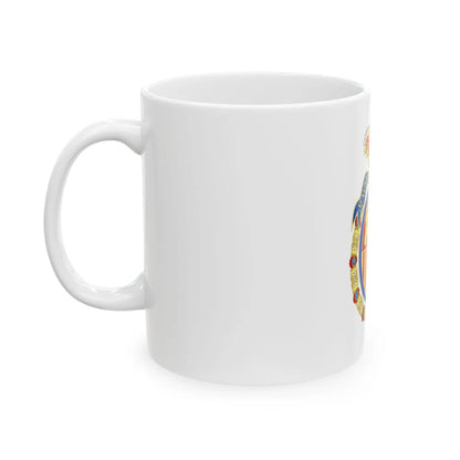 Coat of Arms of the Senate of Spain - White Coffee Mug-Go Mug Yourself