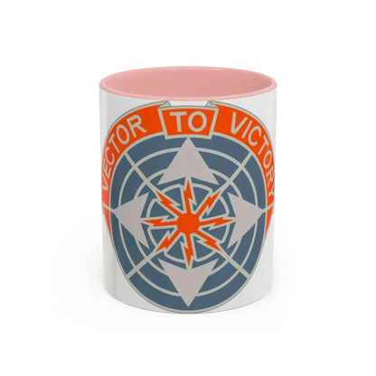 29th Air Traffic Control Group (U.S. Army) Accent Coffee Mug 11oz Pink - Go Mug Yourself