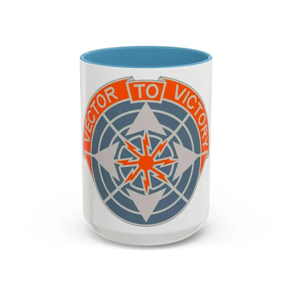 29th Air Traffic Control Group (U.S. Army) Accent Coffee Mug 15oz Light Blue - Go Mug Yourself