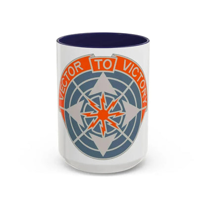 29th Air Traffic Control Group (U.S. Army) Accent Coffee Mug 15oz Navy - Go Mug Yourself