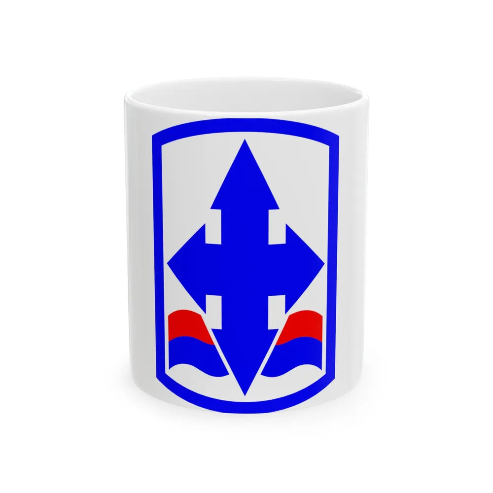 29th Infantry Brigade SSI (U.S. Army) White Coffee Mug-11oz-Go Mug Yourself