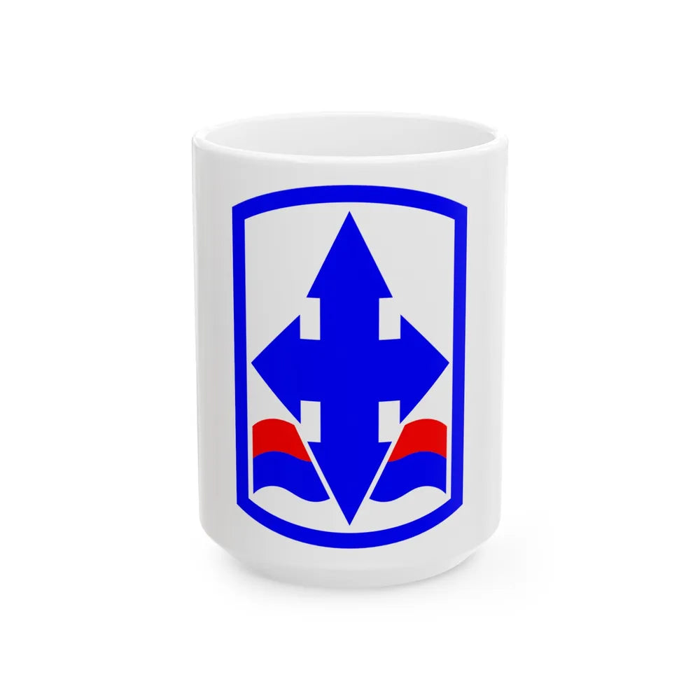 29th Infantry Brigade SSI (U.S. Army) White Coffee Mug-15oz-Go Mug Yourself