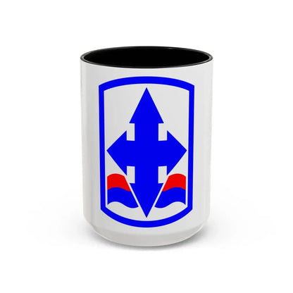 29th Infantry Brigade SSI (U.S. Army) Accent Coffee Mug 15oz Black - Go Mug Yourself