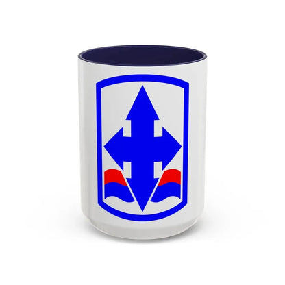 29th Infantry Brigade SSI (U.S. Army) Accent Coffee Mug 15oz Navy - Go Mug Yourself