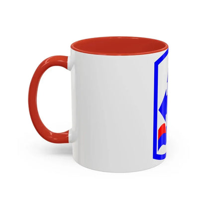 29th Infantry Brigade SSI (U.S. Army) Accent Coffee Mug - Go Mug Yourself