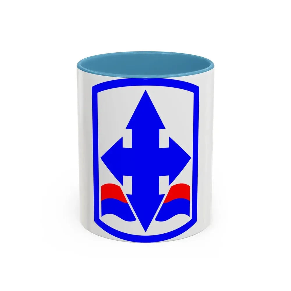 29th Infantry Brigade SSI (U.S. Army) Accent Coffee Mug - Go Mug Yourself