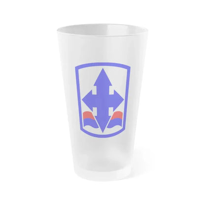 29th Infantry Brigade SSI (U.S. Army) Frosted Pint Glass 16oz Default Title - Go Mug Yourself